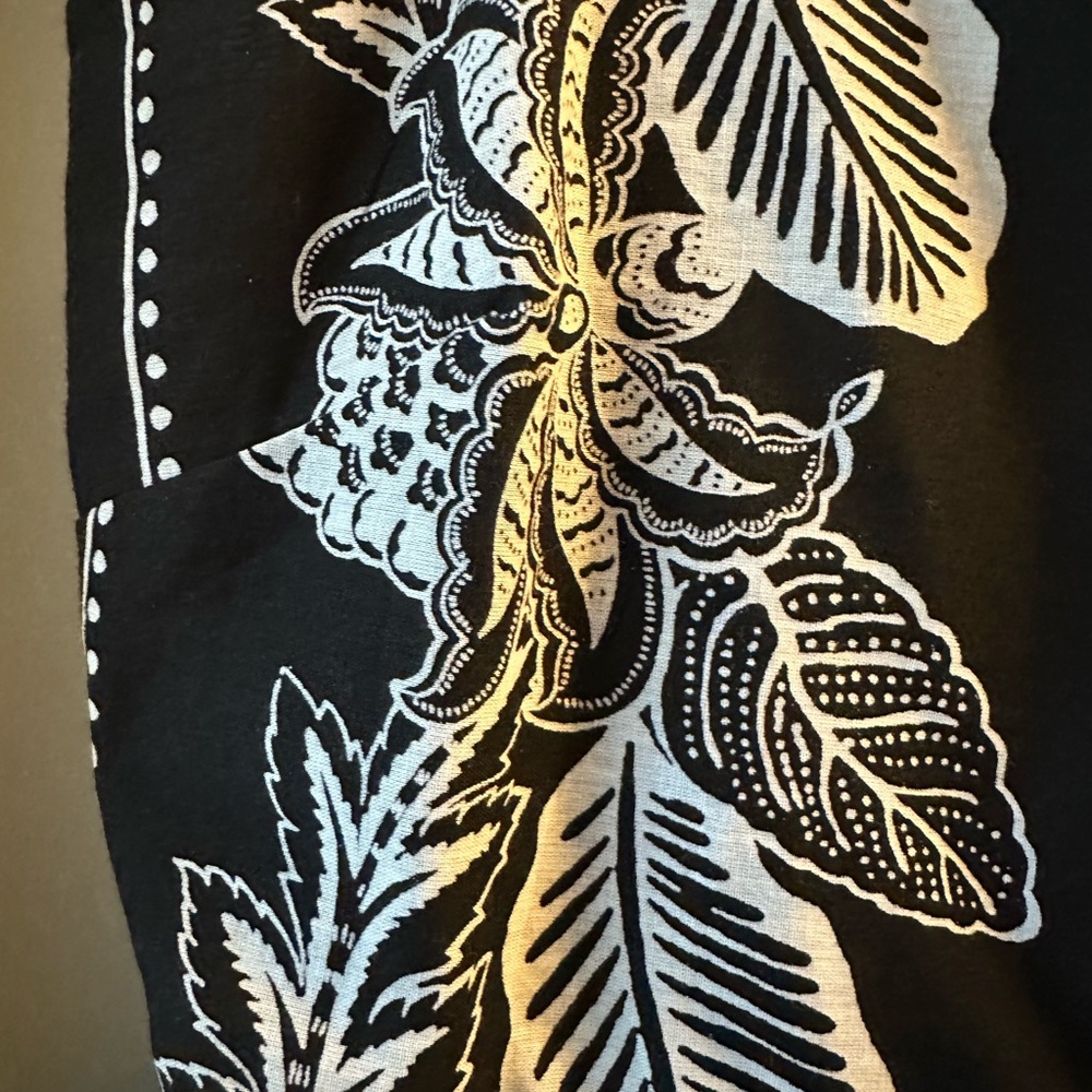 NWT Small Banjanan Black and White Embellished Peplum Camisole - Picture 2 of 4